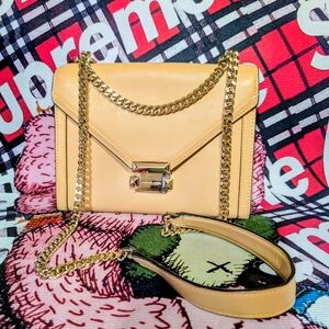 Michael Kors Whitney large Tan Leather Shoulder Bag